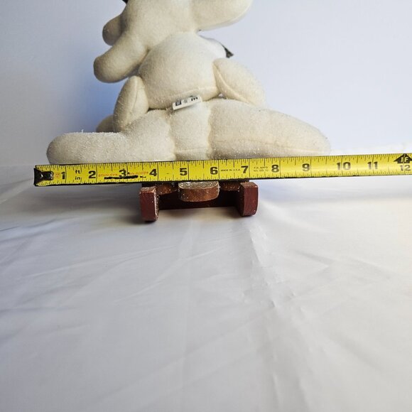 3 Snowmen on Sled Country Primitive Winter Decor Rustic Christmas Figurine - Picture 7 of 7